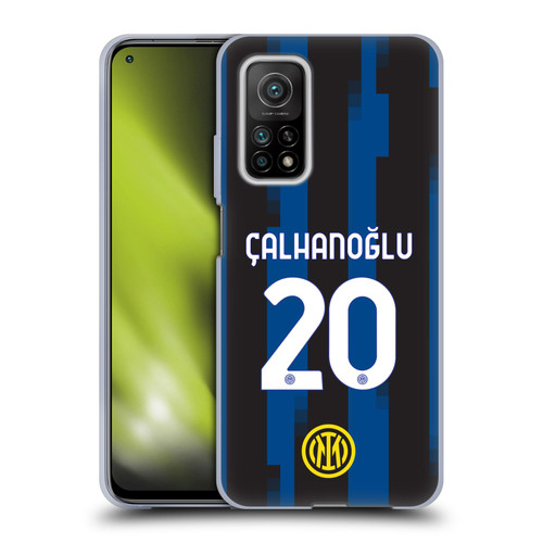 Fc Internazionale Milano 2023/24 Players Home Kit Hakan Çalhanoglu Soft Gel Case for Xiaomi Mi 10T 5G