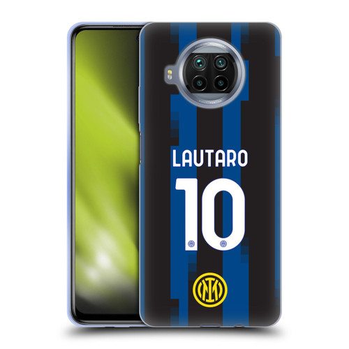 Fc Internazionale Milano 2023/24 Players Home Kit Lautaro Martínez Soft Gel Case for Xiaomi Mi 10T Lite 5G