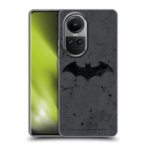 Batman DC Comics Hush Logo Distressed Soft Gel Case for OPPO Reno10 5G / Reno10 Pro 5G