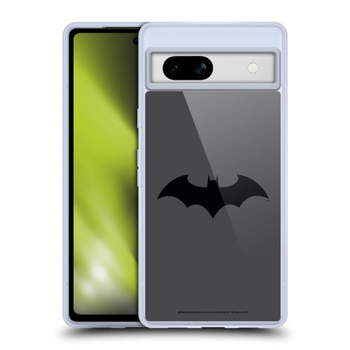 Batman DC Comics Logos Hush Soft Gel Case for Google Pixel 7a