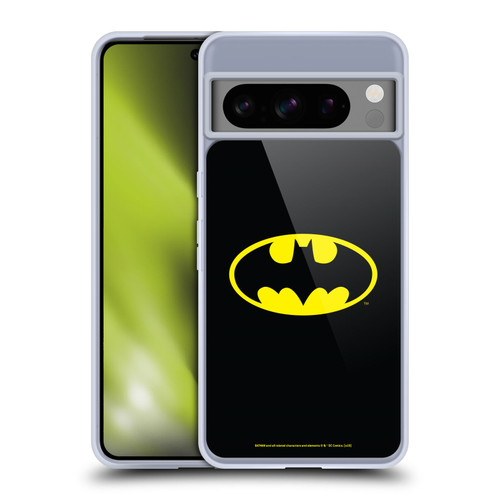 Batman DC Comics Logos Classic Soft Gel Case for Google Pixel 8 Pro