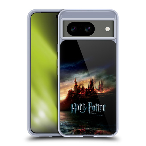 Harry Potter Deathly Hallows VIII Castle Soft Gel Case for Google Pixel 8