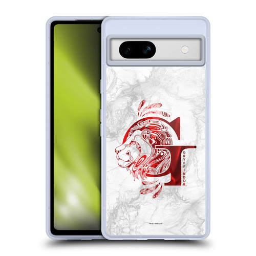 Harry Potter Deathly Hallows IX Gryffindor Aguamenti Soft Gel Case for Google Pixel 7a