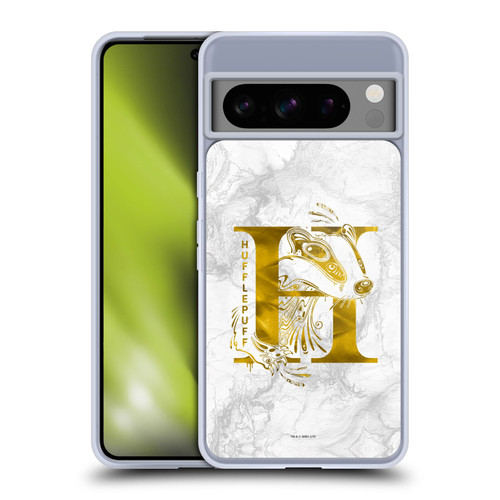 Harry Potter Deathly Hallows IX Hufflepuff Aguamenti Soft Gel Case for Google Pixel 8 Pro