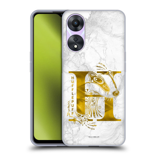 Harry Potter Deathly Hallows IX Hufflepuff Aguamenti Soft Gel Case for OPPO A78 4G
