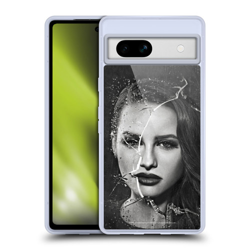 Riverdale Broken Glass Portraits Cheryl Blossom Soft Gel Case for Google Pixel 7a