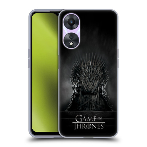 HBO Game of Thrones Key Art Iron Throne Soft Gel Case for OPPO A78 4G