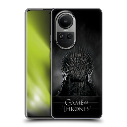 HBO Game of Thrones Key Art Iron Throne Soft Gel Case for OPPO Reno10 5G / Reno10 Pro 5G