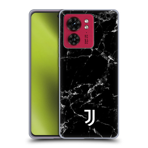 Juventus Football Club Marble Black 2 Soft Gel Case for Motorola Moto Edge 40