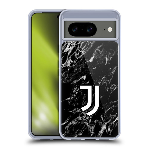 Juventus Football Club Marble Black Soft Gel Case for Google Pixel 8