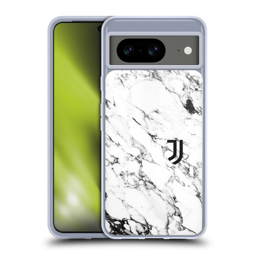 Juventus Football Club Marble White Soft Gel Case for Google Pixel 8