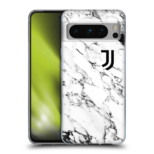 Juventus Football Club Marble White Soft Gel Case for Google Pixel 8 Pro