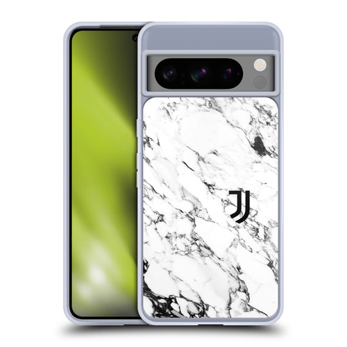 Juventus Football Club Marble White Soft Gel Case for Google Pixel 8 Pro