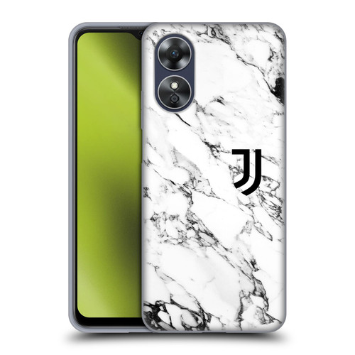 Juventus Football Club Marble White Soft Gel Case for OPPO A17