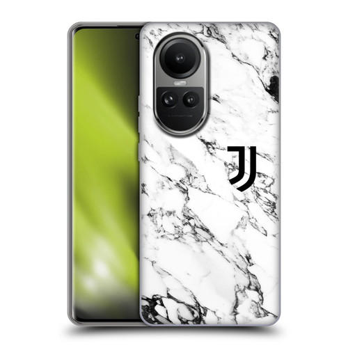 Juventus Football Club Marble White Soft Gel Case for OPPO Reno10 5G / Reno10 Pro 5G