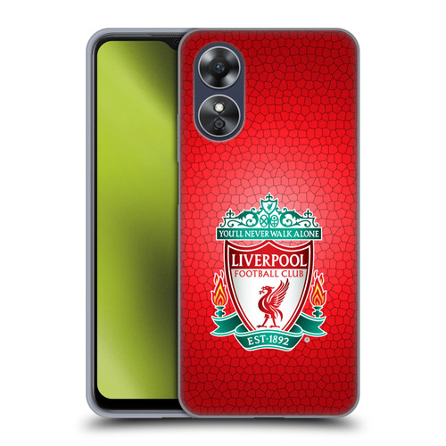 Liverpool Football Club Crest 2 Red Pixel 1 Soft Gel Case for OPPO A17
