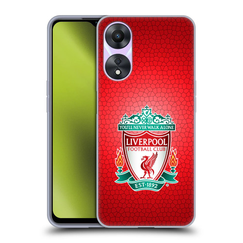 Liverpool Football Club Crest 2 Red Pixel 1 Soft Gel Case for OPPO A78 4G