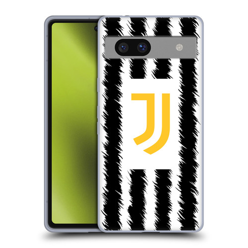 Juventus Football Club 2023/24 Match Kit Home Soft Gel Case for Google Pixel 7a