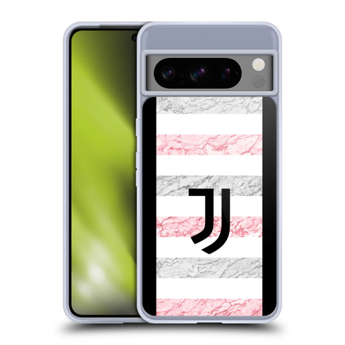 Juventus Football Club 2023/24 Match Kit Away Soft Gel Case for Google Pixel 8 Pro
