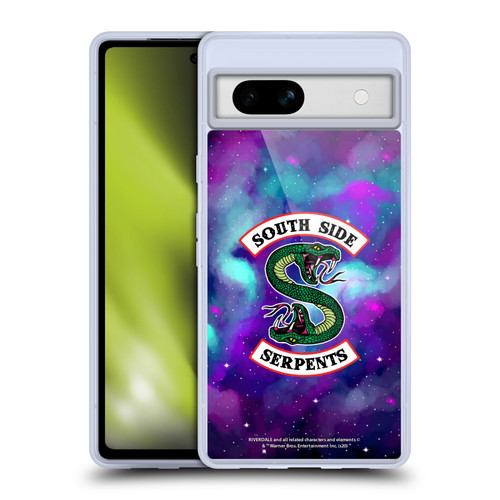 Riverdale South Side Serpents Nebula Logo 1 Soft Gel Case for Google Pixel 7a