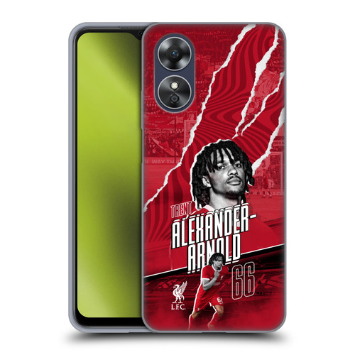 Liverpool Football Club 2023/24 First Team Trent Alexander-Arnold Soft Gel Case for OPPO A17