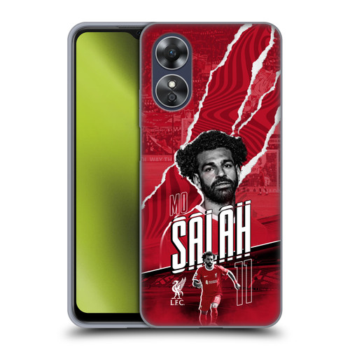 Liverpool Football Club 2023/24 First Team Mohamed Salah Soft Gel Case for OPPO A17