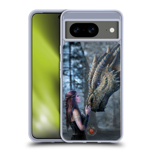Anne Stokes Dragon Friendship Once Upon A Time Soft Gel Case for Google Pixel 8