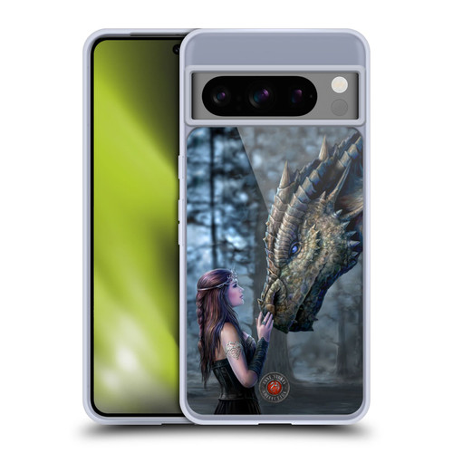Anne Stokes Dragon Friendship Once Upon A Time Soft Gel Case for Google Pixel 8 Pro