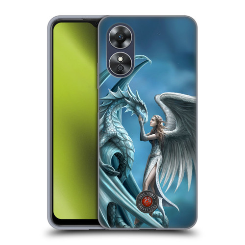 Anne Stokes Dragon Friendship Silverback Soft Gel Case for OPPO A17