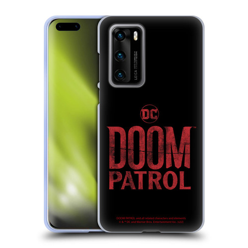Doom Patrol Graphics Logo Soft Gel Case for Huawei P40 5G
