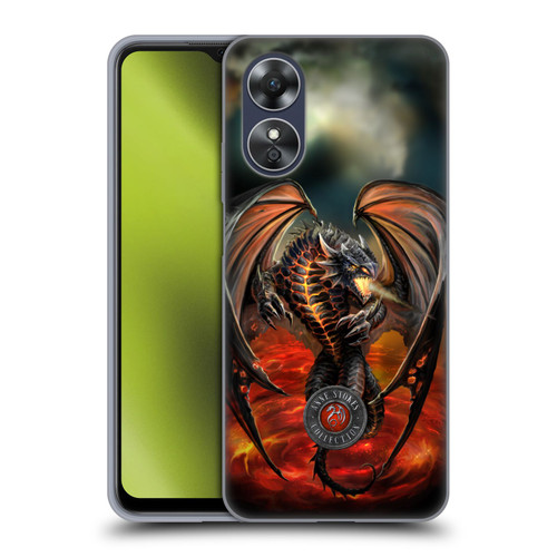 Anne Stokes Dragons Lava Soft Gel Case for OPPO A17