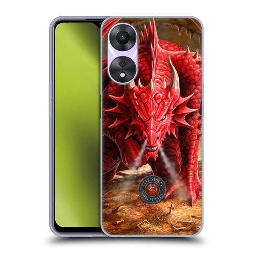 Anne Stokes Dragons Lair Soft Gel Case for OPPO A78 4G