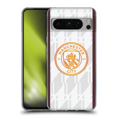 Manchester City Man City FC 2023/24 Badge Kit Away Soft Gel Case for Google Pixel 8 Pro