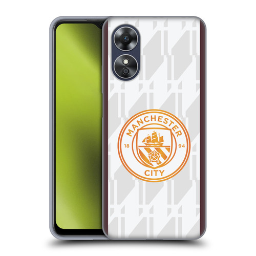 Manchester City Man City FC 2023/24 Badge Kit Away Soft Gel Case for OPPO A17
