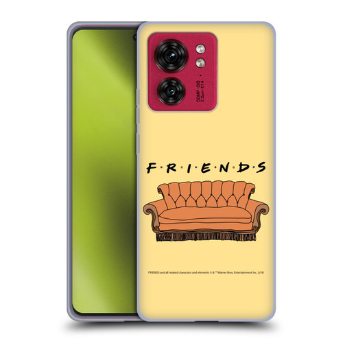 Friends TV Show Iconic Couch Soft Gel Case for Motorola Moto Edge 40