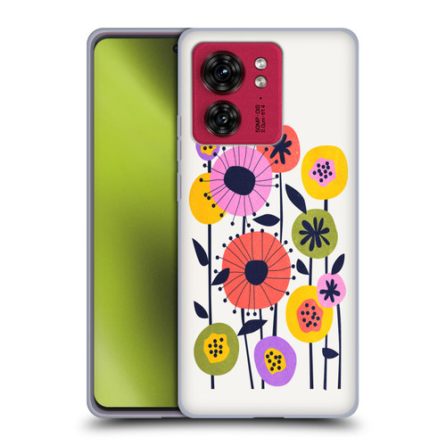 Ayeyokp Plants And Flowers Minimal Flower Market Soft Gel Case for Motorola Moto Edge 40