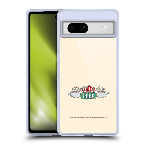 Friends TV Show Iconic Central Perk Soft Gel Case for Google Pixel 7a