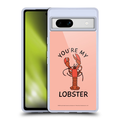 Friends TV Show Iconic Lobster Soft Gel Case for Google Pixel 7a