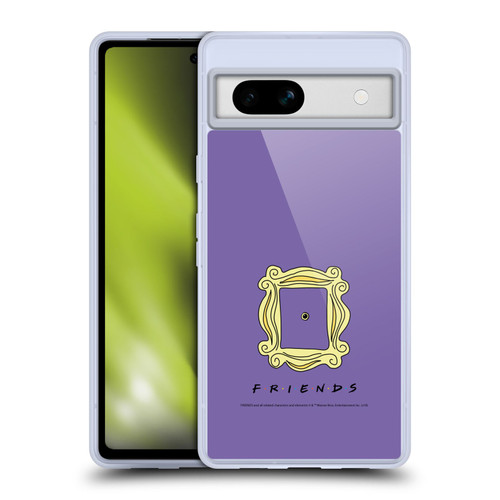 Friends TV Show Iconic Peephole Frame Soft Gel Case for Google Pixel 7a