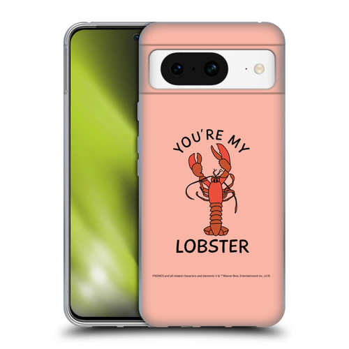 Friends TV Show Iconic Lobster Soft Gel Case for Google Pixel 8