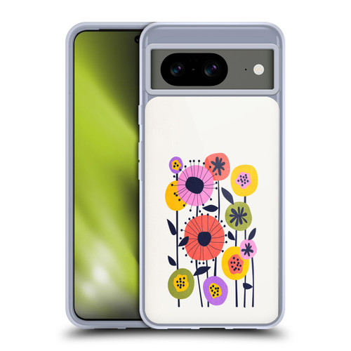 Ayeyokp Plants And Flowers Minimal Flower Market Soft Gel Case for Google Pixel 8