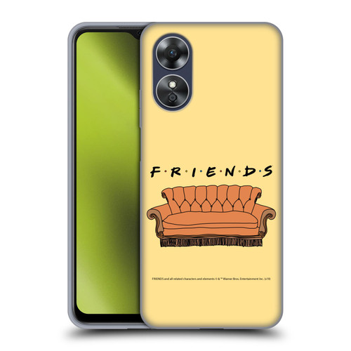 Friends TV Show Iconic Couch Soft Gel Case for OPPO A17
