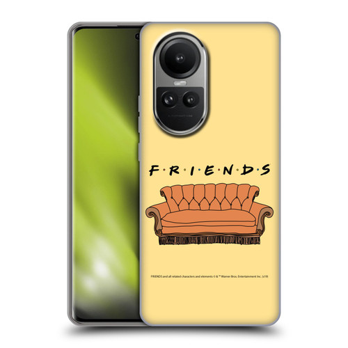 Friends TV Show Iconic Couch Soft Gel Case for OPPO Reno10 5G / Reno10 Pro 5G