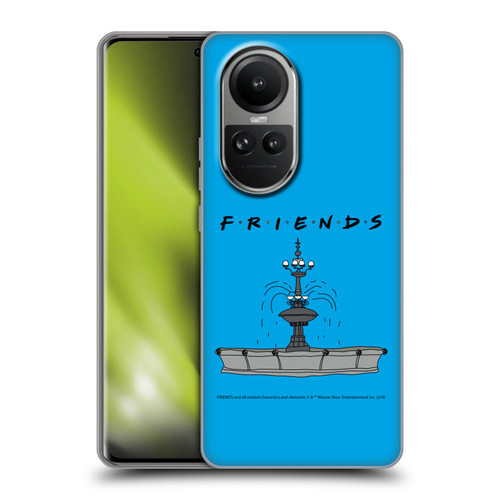 Friends TV Show Iconic Fountain Soft Gel Case for OPPO Reno10 5G / Reno10 Pro 5G