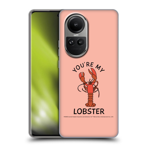 Friends TV Show Iconic Lobster Soft Gel Case for OPPO Reno10 5G / Reno10 Pro 5G