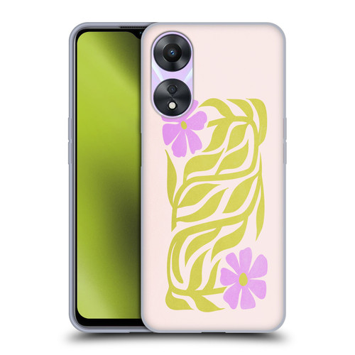 Ayeyokp Plants And Flowers Flower Market Les Fleurs Color Soft Gel Case for OPPO A78 4G