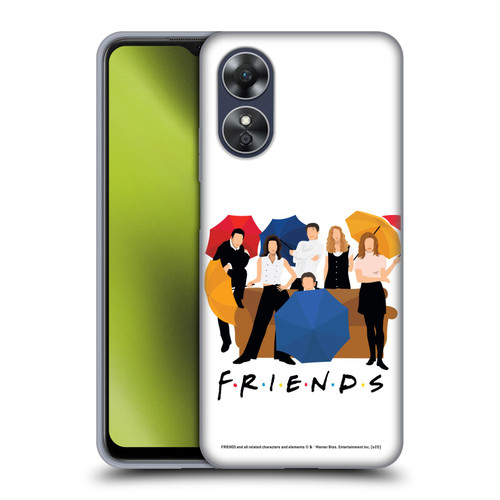 Friends TV Show Key Art Logo Opening Sequence Soft Gel Case for OPPO A17