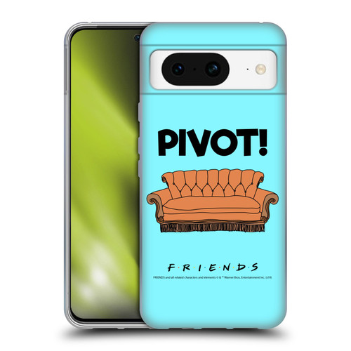 Friends TV Show Quotes Pivot Soft Gel Case for Google Pixel 8