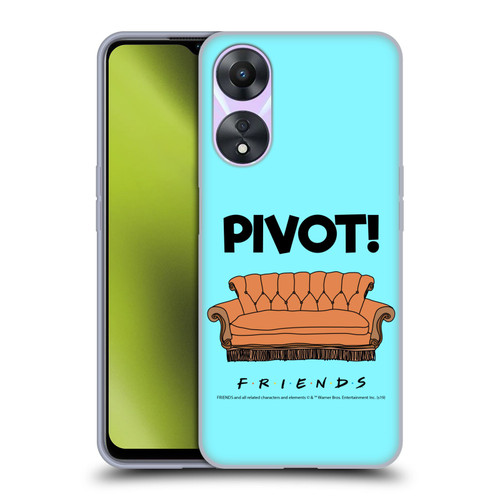 Friends TV Show Quotes Pivot Soft Gel Case for OPPO A78 4G