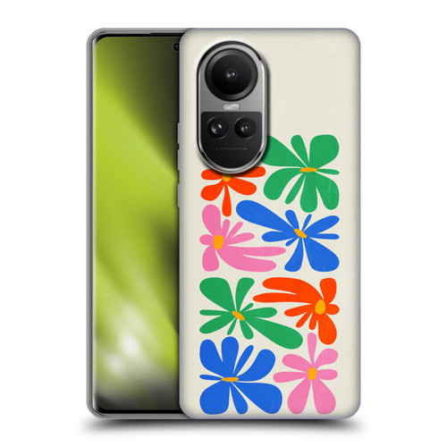 Ayeyokp Plant Pattern Flower Shapes Flowers Bloom Soft Gel Case for OPPO Reno10 5G / Reno10 Pro 5G